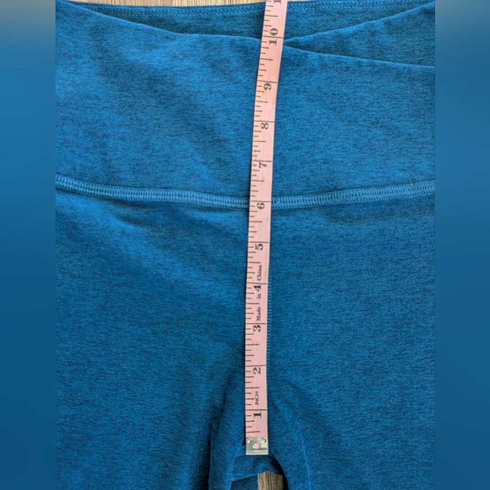 Beyond Yoga Spacedye At Your Leisure Bootcut Pant High Waisted Blue Sz L - Picture 12 of 16